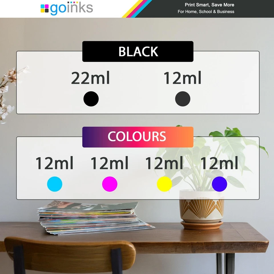 6 Ink Cartridges for Canon PIXMA TS8151 TS8250 TS8351 TS9150 - 6 Ink Set XL - Image 3 of 4