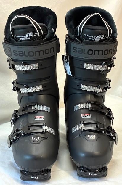 Scarpone da sci da neve Salomon uomo S Pro 90 CS GW nero verde olio bianco taglia 29 5 NUOVO
