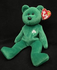 Ty Beanie Baby Erin The Bear 1997 Retired Plush Toy