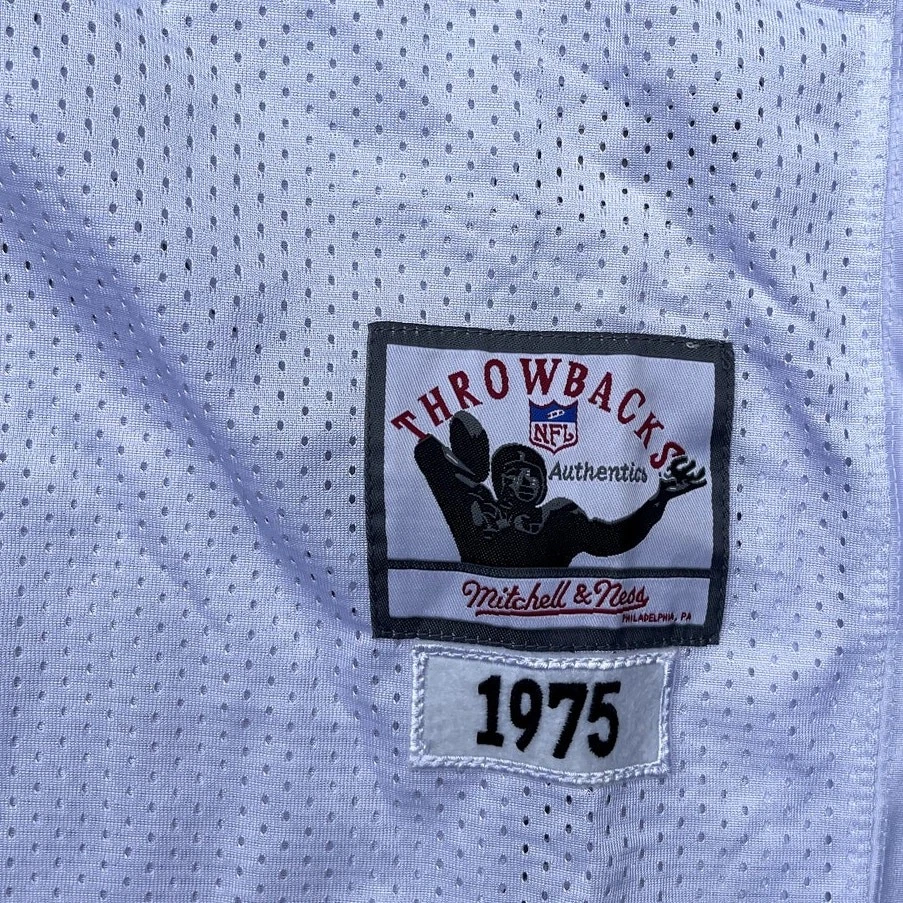 Mitchell And Ness 1975 Pittsburgh Steelers Jack Lambert #58 Throwbacks Talla 48 Foto 4 de 4