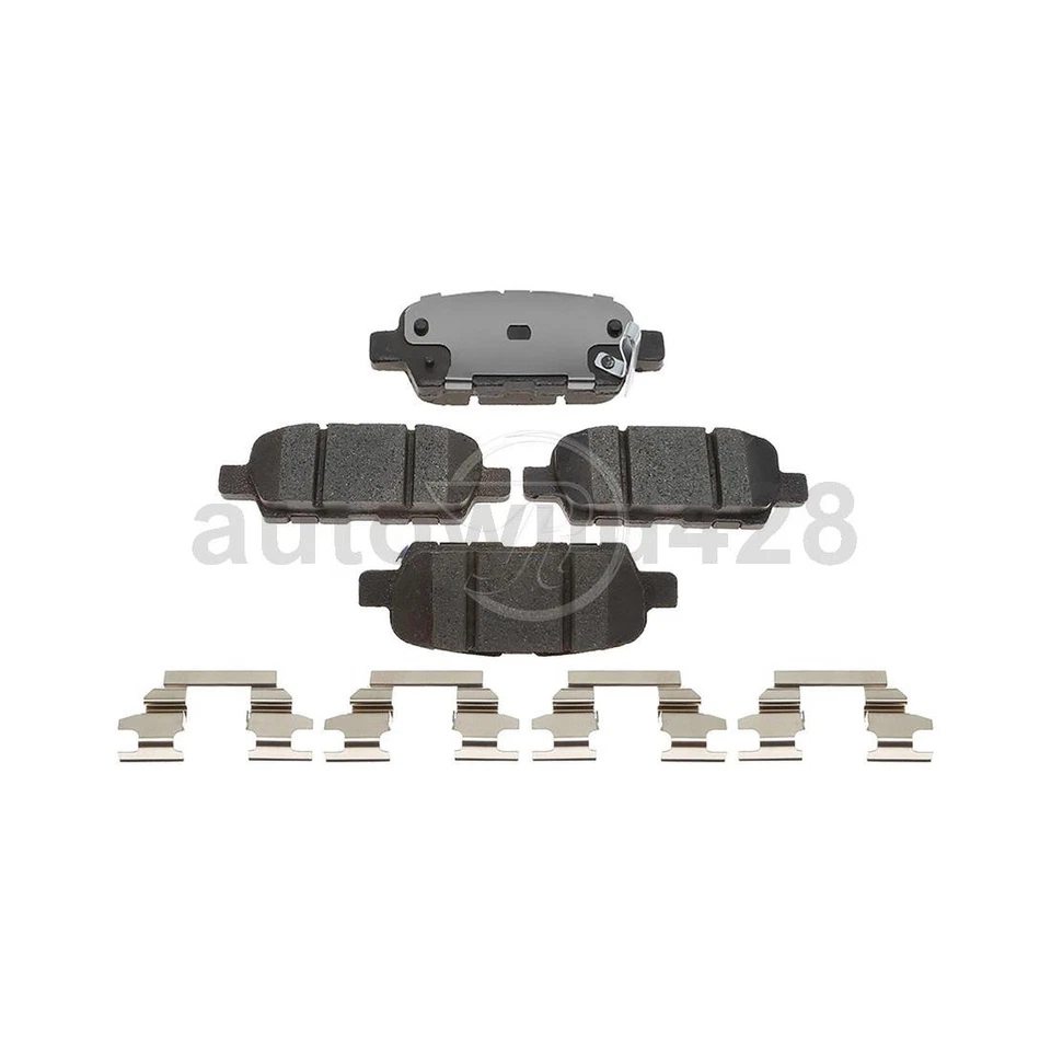 Front Rear Brake Pads Set of 2X Raybestos Sets For Nissan Altima 2005 2006 - Image 3 of 4