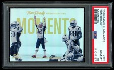 2020 Panini Luminance #M2 Tom Brady Moments PSA 10 Patriots Pop 13