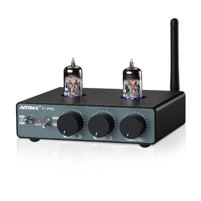 AIYIMA T1 PRO Tube Preamp Vacuum Receiver Home Audio Preamplifier