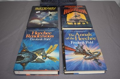 Gateway/Heechee series/set by Frederik Pohl (BCE, hardcover, dust jackets)