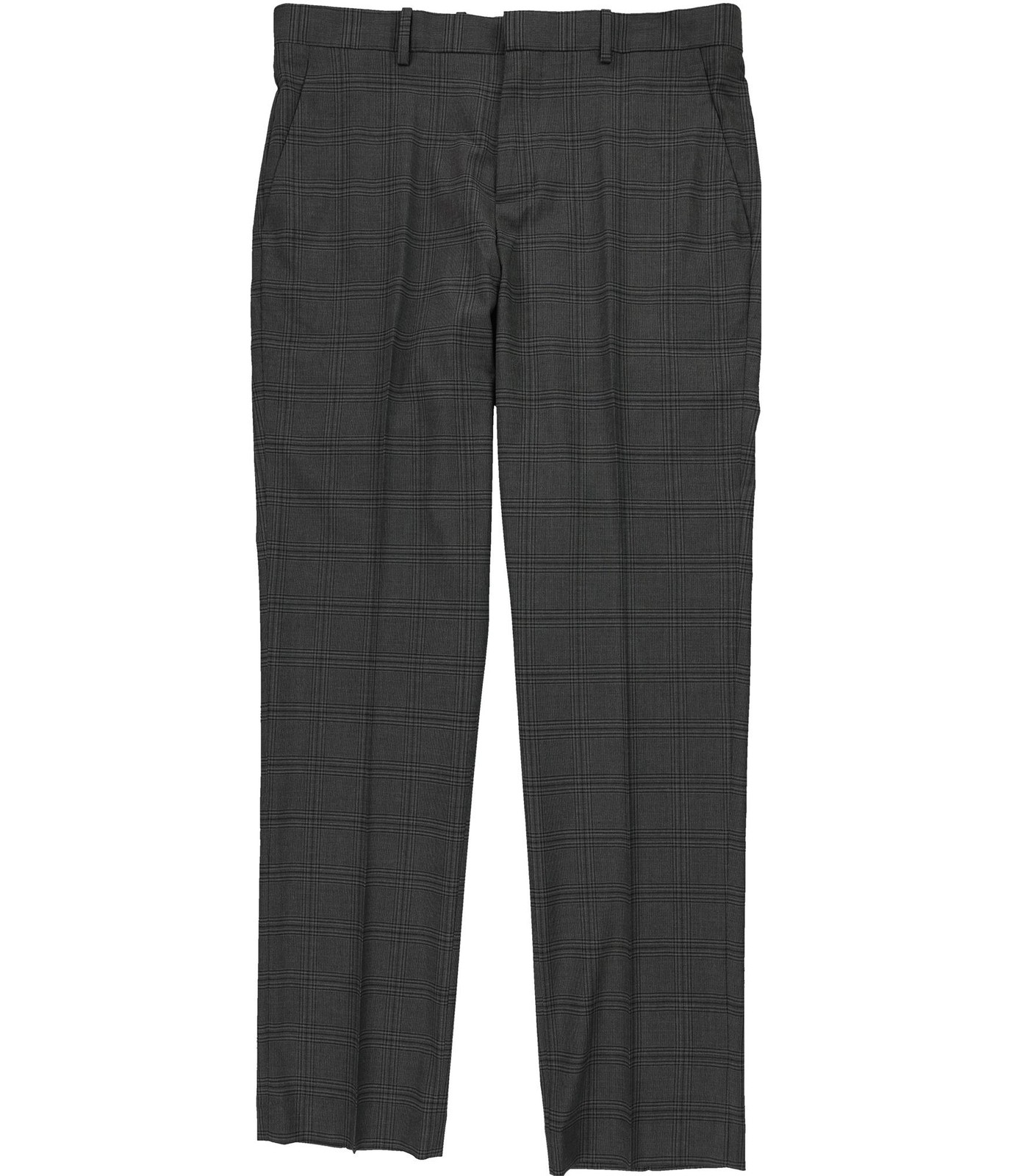 Мужские брюки-слаксы Perry Ellis Portfolio кофейного цвета серые 33W x 32L 6390₽