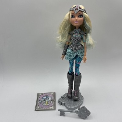 Ever After High Dragon Games Darling Charming Doll w/ Stand Brush & Accessories