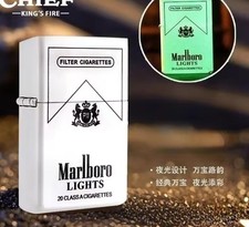 Marlboro Luminous effects Petrol Cigarette lighter