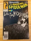 Amazing Spider-Man #295 NEWSSTAND (1987) Sienkiewicz Life in Maddog Ward VF+/NM