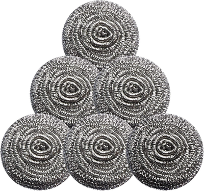 #ad #ad Stainless Steel Scrubber Scrubbing Scouring Pad Sponges Clean Pot Pan and Steel $13.90