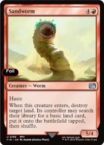 Sandworm 155/764 Final Fantasy Foil Uncommon