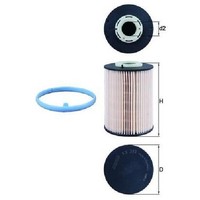 Kraftstofffilter FüR Volvo V60 155 157 2.0 2.4 10 Bis 18 Knecht D5244T12 Qxbb