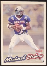 New England Patriots Michael Bishop 1999 Pacific Paramount Rookie Card #138. rookie card picture