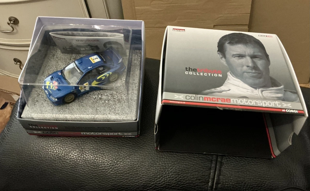 Miniature Subaru Impreza Turbo Corgi – 1/43, Couleur Rouge (occasion)