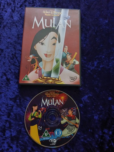 DVD MULAN WALT DISNEY ANIMATED CLASSIC UK R2 FAMILY FILM