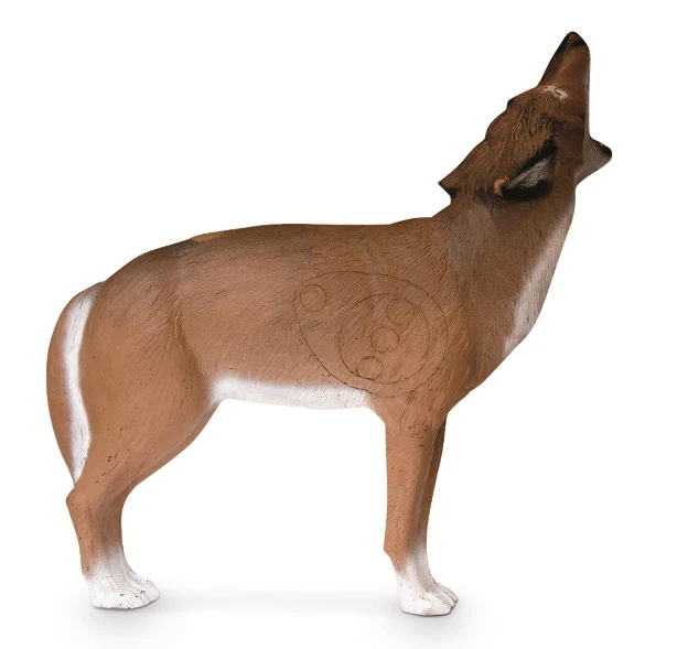 Delta Exterior Caza 3D Aullador Coyote Tiro con Arco Objetivo Espuma Autocurativa 26"x15" Foto 3 de 4