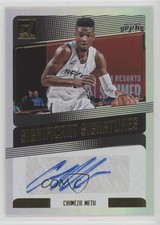 2018-19 Panini Donruss Significant Signatures Chimezie Metu #SS-CMT Auto 1k5