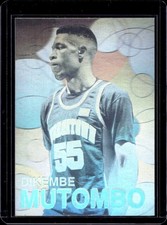 1992 Front Row Dikembe Mutombo Rookie Card RC #3. rookie card picture