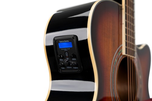 Washburn EA55G-A Festival Series Cutaway Mini Jumbo Acoustic/Electric Guitar. - Picture 3 of 5