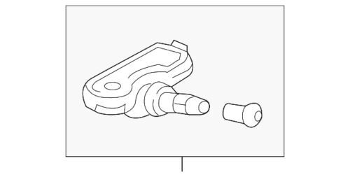 Sensor del sistema de monitoreo de presión de llantas (N/P 52933-3V600)