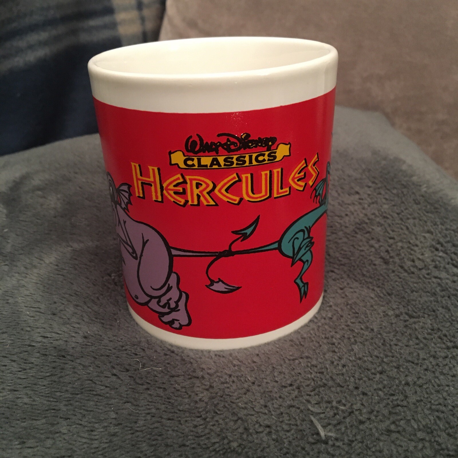 Disney Hercules Mug Made in England Staffordshire eBay