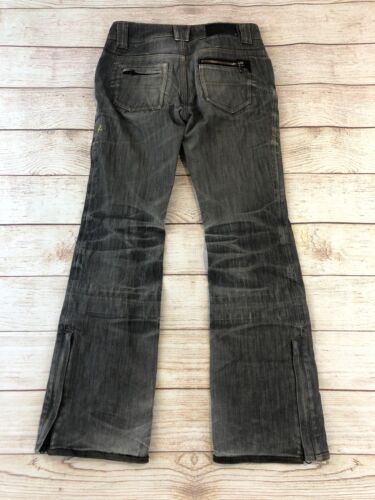 Holden Womens Small Pants Gray Denim Jeans Skinny Fit Snow Ski Snowboard - Picture 2 of 11