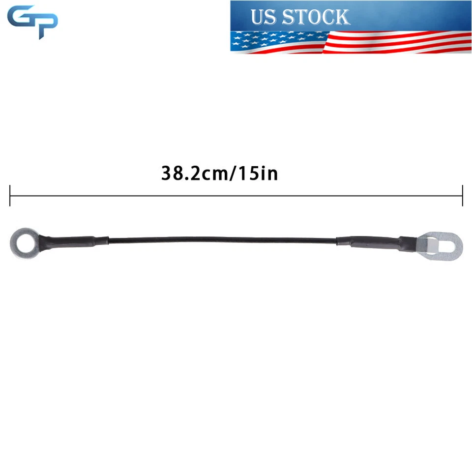Par (2) cables de puerta trasera para camioneta Chevy GMC K1500 K2500 K3500 19244993 Foto 4 de 4
