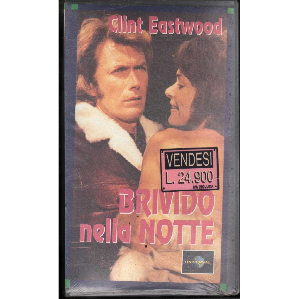 Chill In The Night VHS Clint Eastwood Univideo - UVS70312 Sealed