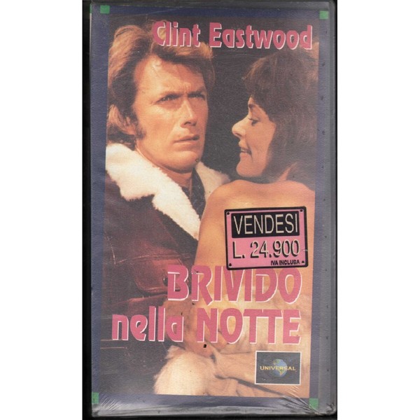Nervenkitzel In Der Nacht Vhs Clint Eastwood Univideo - UVS70312 Sealed-image