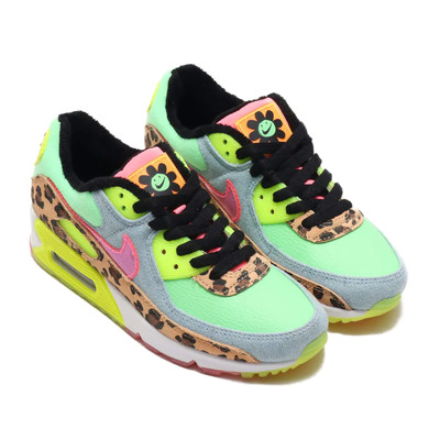 air max 90 lx illusion green/sunset pulse women's shoe 8.5