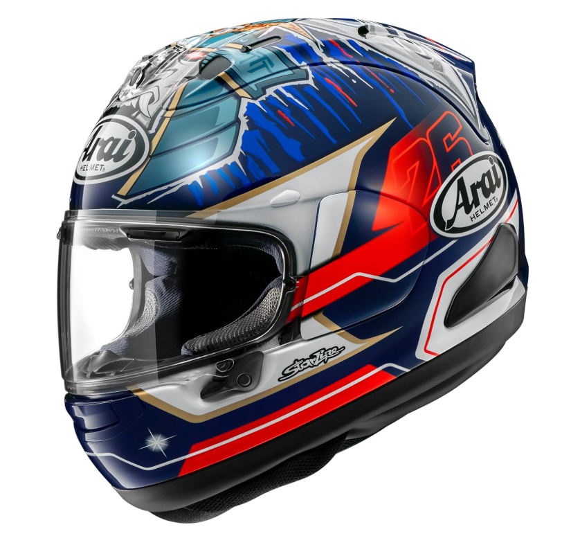 Arai アライRX-7X ヘルメット PEDROSA 59.60 cm New] Arai Full face helmet RX-7X Corsair-X RX-7V PEDROSA SHOGUN