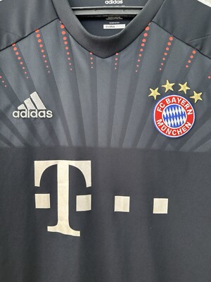 BAYERN MUNICH 2012 2013 THIRD FOOTBALL SHIRT #7 RIBERY ADIDAS