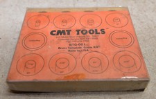 CMT orange tools BTG-001 brass template guide kit shaper router tool lot