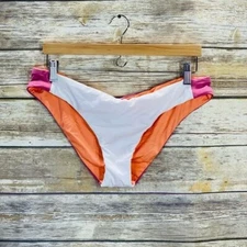 Soluna Swim Mauve Color Block Bikini Bottoms Size XL