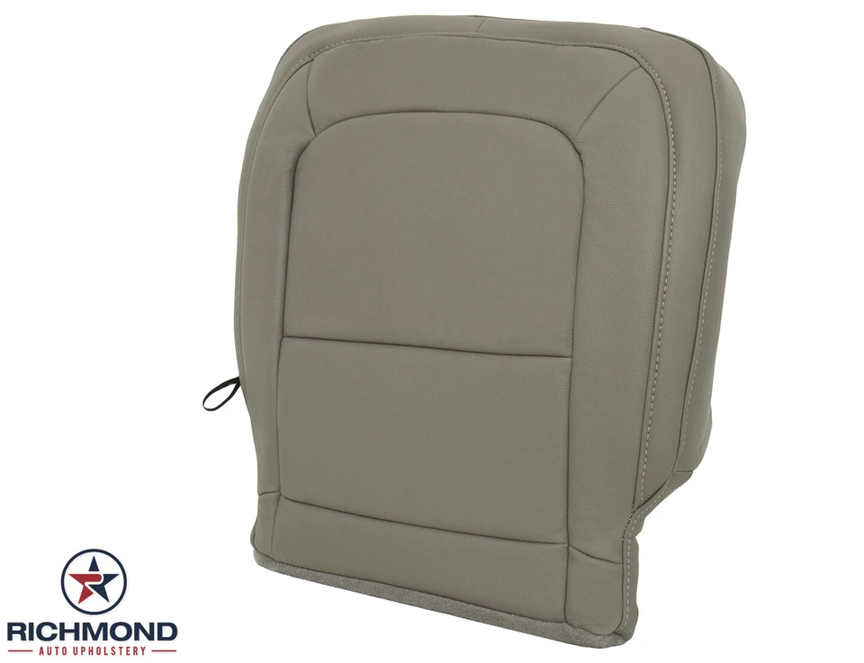 GMC Canyon SLT 2016 2017 2018 - parte inferior del lado del conductor cubierta de asiento de cuero bronceado duna Foto 4 de 4