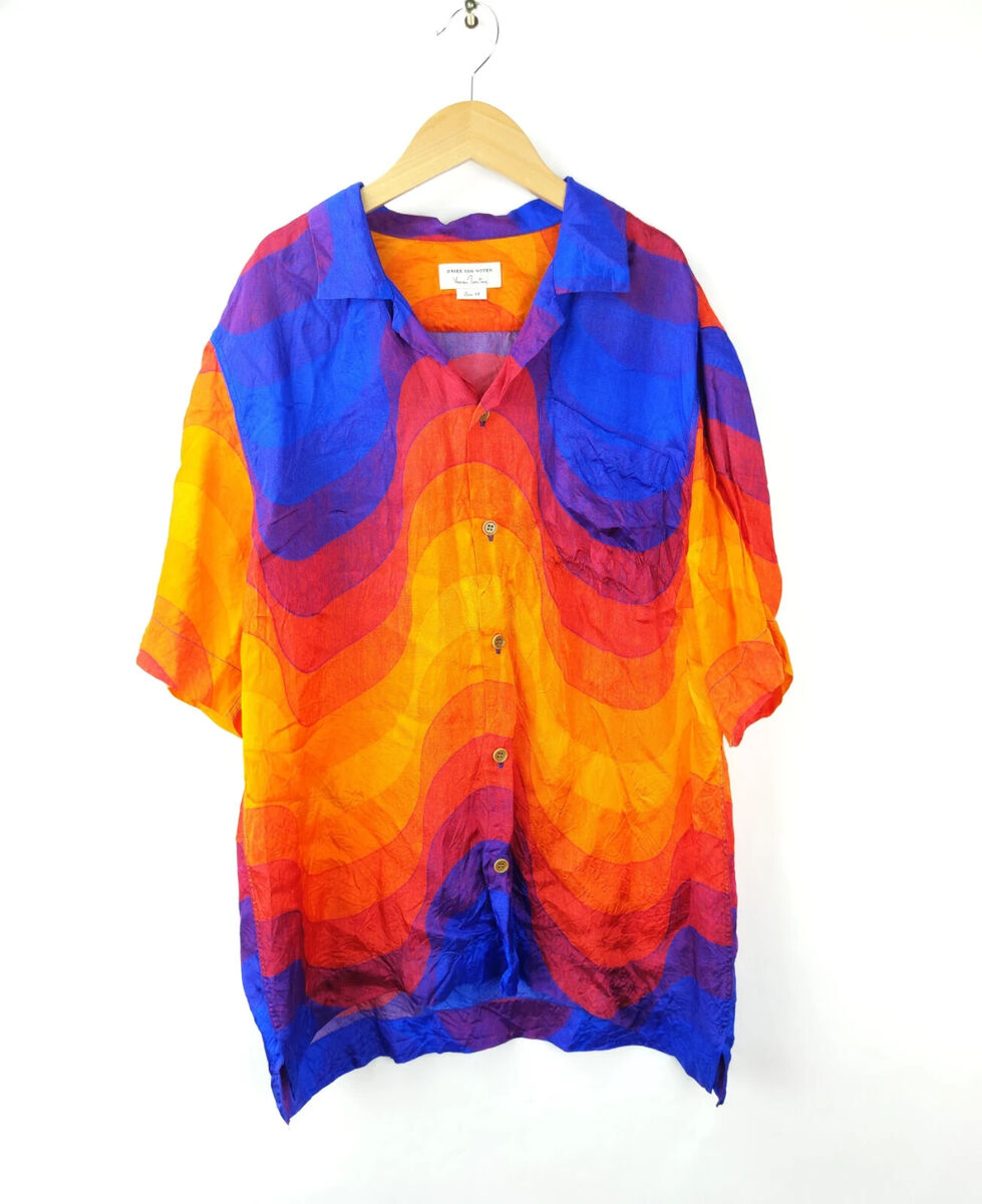 GRAIL DRIES VAN NOTEN x VERNER PANTON SS19 Wavy Button Up GRAIL DRIES VAN NOTEN x VERNER PANTON SS19 Wavy Button Up
