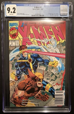 X-Men #1 Cover C (Marvel Comics October 1991) CGC 9.2