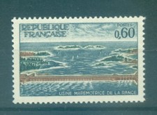 France 1966 - Y & T  n. 1507 - Usine marémotrice de la Rance (Michel n. 1566)