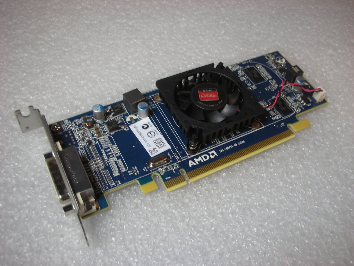 Tarjeta gráfica ATI Radeon HD 6350 original de perfil bajo