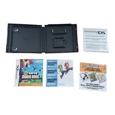 Nintendo DS New Super Mario Bros 2006 CASE MANUAL ONLY NO GAME Read Description