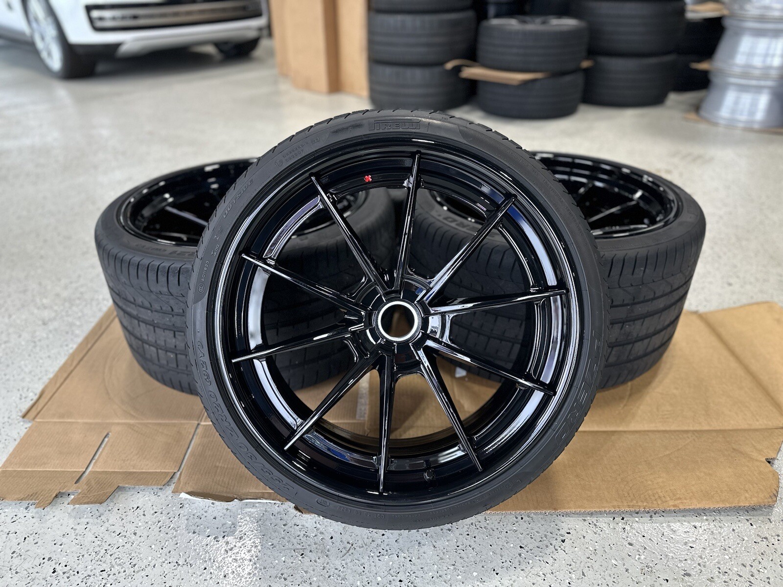 ANRKY AN38 3-Piece Forged Wheels for PAGANI HUAYRA with Tires CUSTOM ONE-OF-ONE!