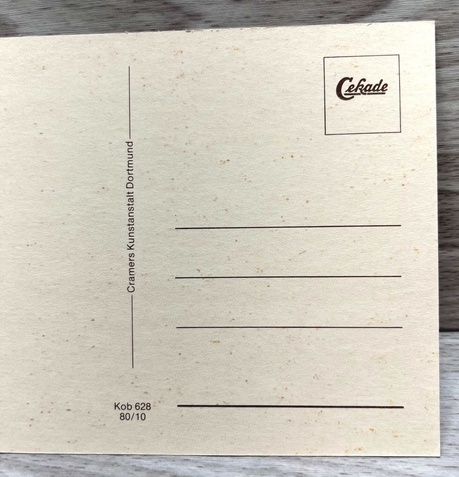 Koblenz Rhein und Mosel Germany Postcard Tourism Vintage Unposted Deutsches Eck