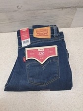 Levi  s 710 Super Skinny Girls Size 12 Reg. Jeans-Stretch-Adjustable Waist-NWT