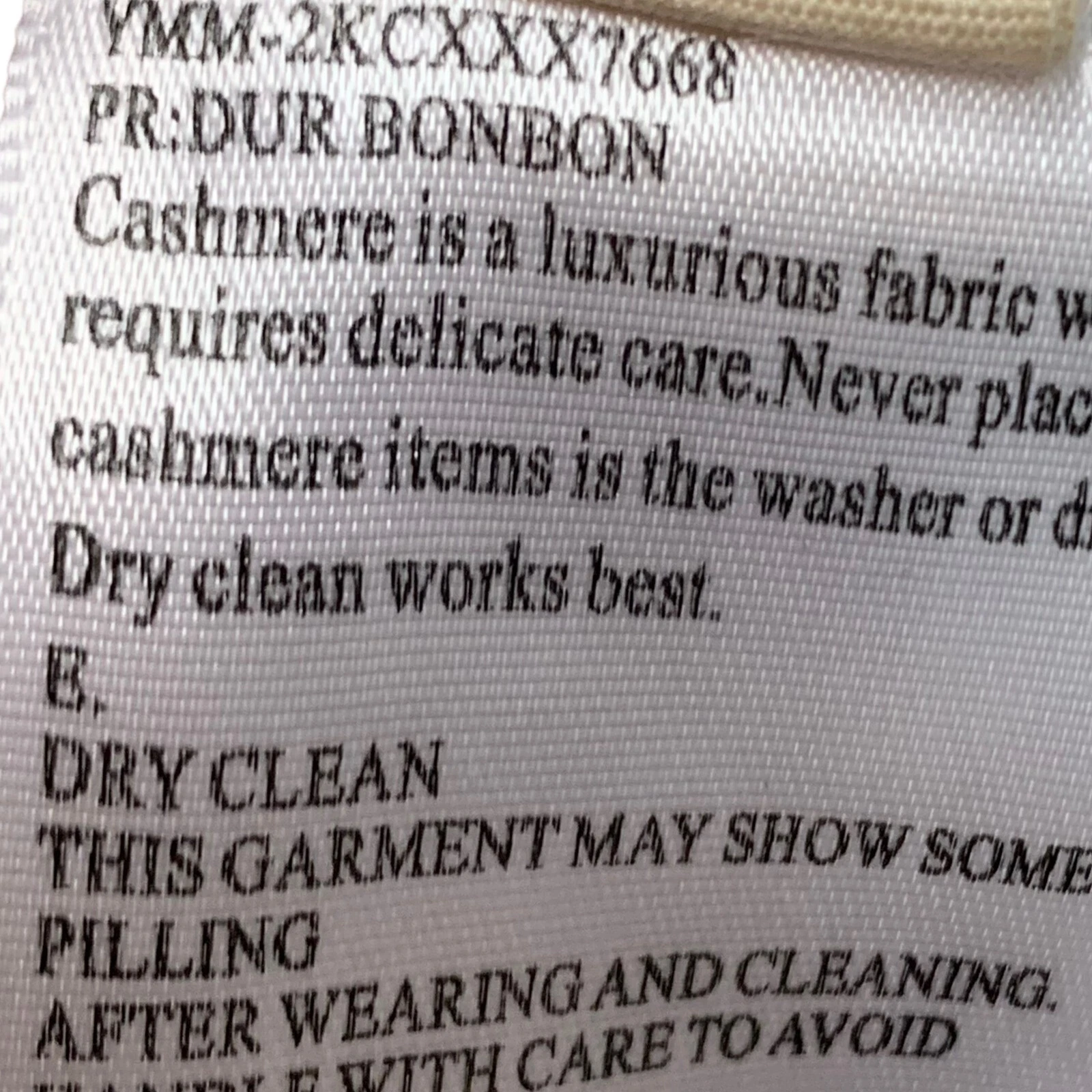 OFF WHITE Abito midi Dur BonBon bianco sporco blu navy misto cashmere maglia stretta donna taglia small