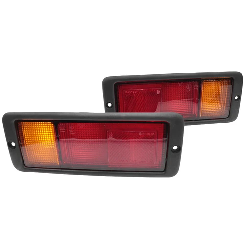 Par de faros antiniebla parachoques trasero trasero para Mitsubishi Pajero Montero 1990-1999 - Imagen 4 de 5
