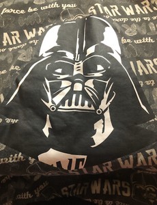 Star Wars Feminino Cinza/blackwhite Moletom Darth Vader Tamanho Xl 15/17 | eBay