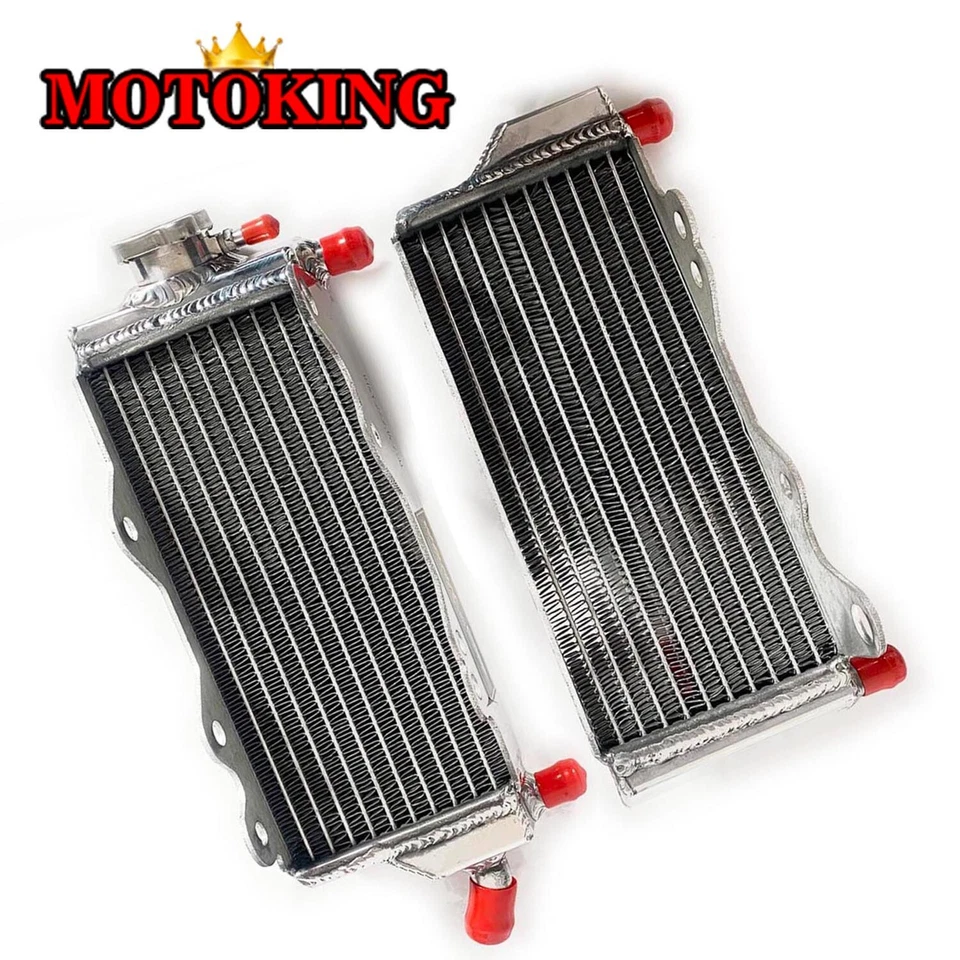 Radiador completo de aluminio para Honda CR250R CR 250R CR250 R 1992-1996 1995 1994 1993 Foto 4 de 4