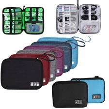 Travel Waterproof Electronics Storage Bag USB Charger Phone Cable Organizer Bag