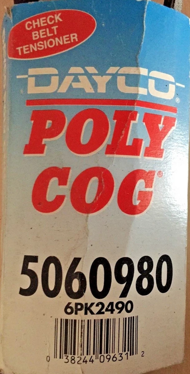 DAYCO POLY COG SERPENTINE BELT #5060980 #6PK2490 | eBay