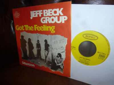 Jeff Beck Group, Got The Feeling, Situation, German Epic EPC S 7720 Single 7'' 71