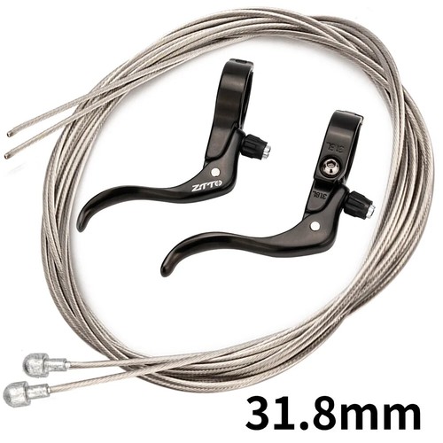Bike Brake Levers Fixed Gear Deputy Vice 31.8mm Brake Handle 22.2mm 1 Pair - Picture 10 of 26